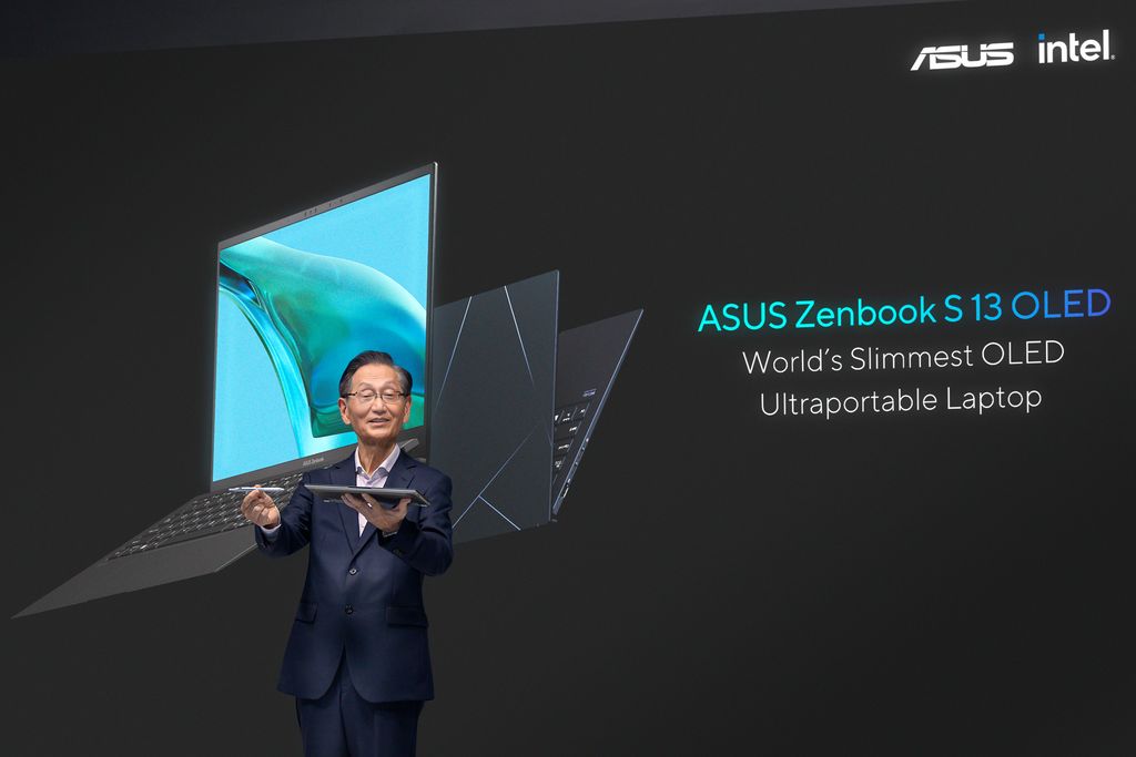 Jonney Shih Presents Zenbook S 13 OLED, worlds slimmest OLED ultraportable laptop